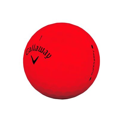 Callaway Supersoft Golf Ball - Matte Red