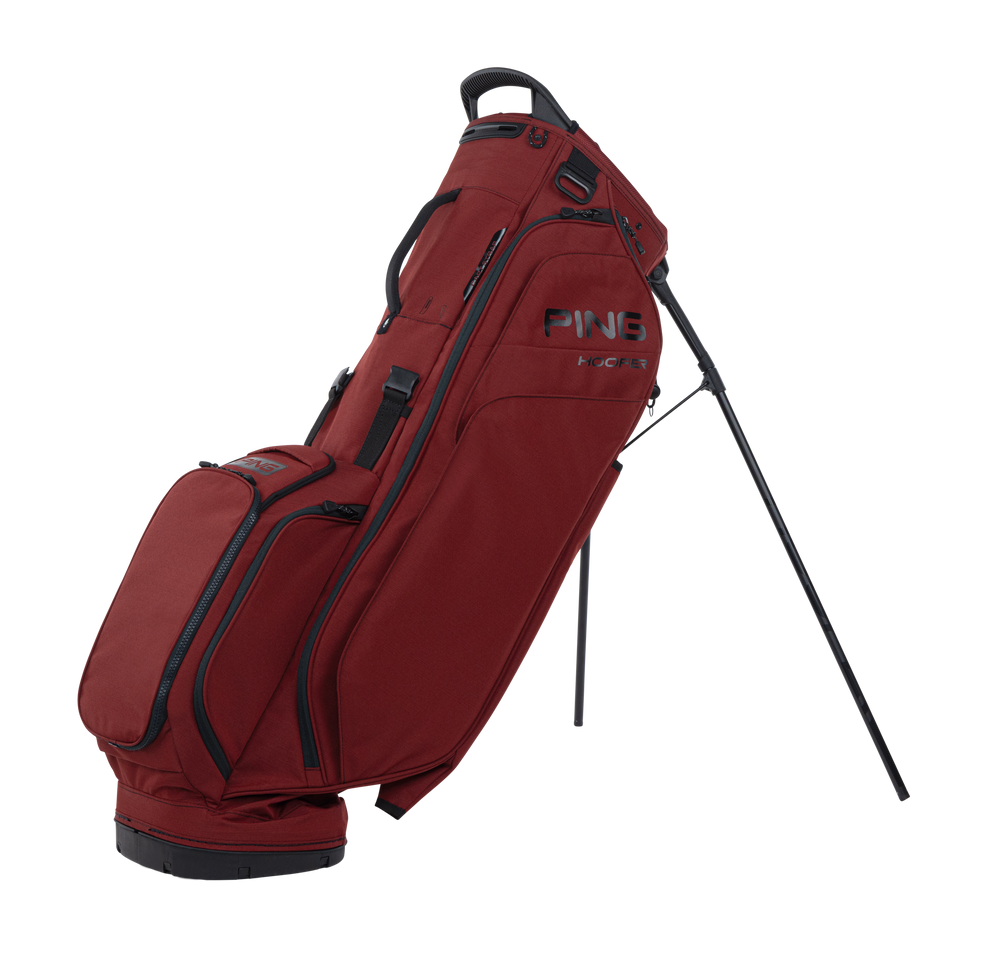 Ping Hoofer 231 Stand Bag - Deep Red