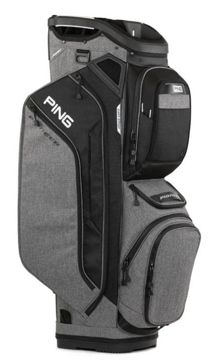 2025 Ping Pioneer Golf Bag - Black / Grey