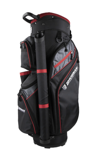 Brosnan OZ Cool VI Cart Bag - Black / Red