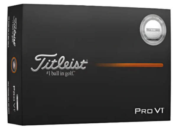 Titleist Pro V1 Enhanced Alignment Golf Ball