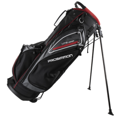 Prosimmon Pro Design Stand Bag - Black Grey Red