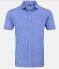 FootJoy Polo Arc Geo Lisle | Violet White Pink