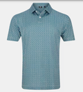 FootJoy Polo Floral Mark Lisle | Navy Field Green White