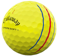 Callaway Chrome Soft '24 360 Triple Track Golf Ball - Yellow