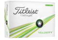 Titleist Velocity Golf Ball Matte Green