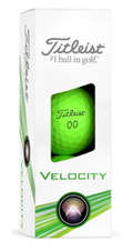 Titleist Velocity Golf Ball Matte Green