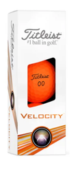 Titleist Velocity Golf Ball Matte Orange