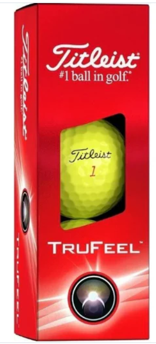 Titleist TruFeel Golf Ball - Yellow