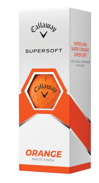 Callaway Supersoft Golf Ball - Matte Orange
