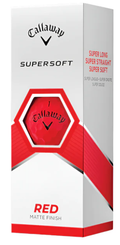 Callaway Supersoft Golf Ball - Matte Red