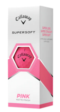 Callaway Supersoft Golf Ball - Matte Pink