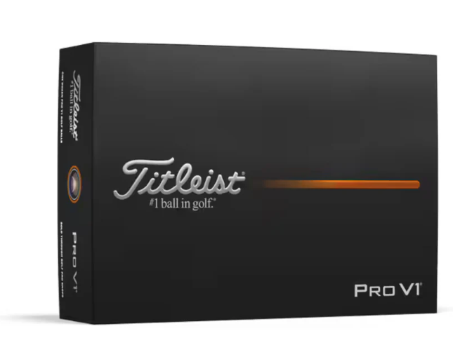 Titleist 2025 Pro V1 Golf Ball - White