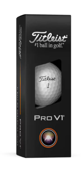 Titleist 2025 Pro V1 Golf Ball - White