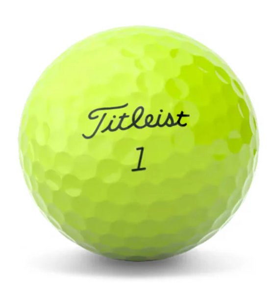 Titleist 2025 Pro V1 Golf Ball - Yellow