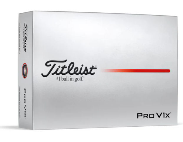 Titleist 2025 Pro V1x Golf Balls - White