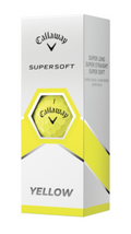 Callaway Supersoft Golf Ball - Yellow