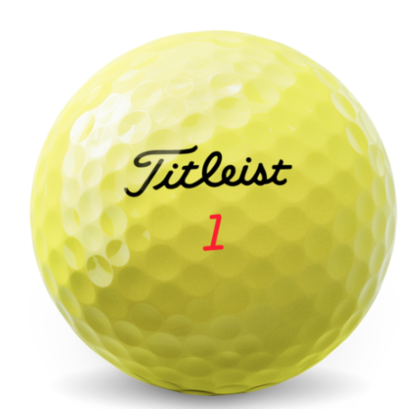 Titleist TruFeel Golf Ball - Yellow