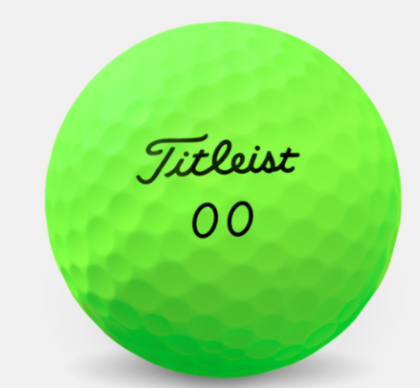 Titleist Velocity Golf Ball Matte Green