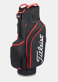 Titleist Cart 14 Bag - Black/ Red