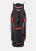 Titleist Cart 14 Bag - Black/ Red
