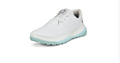 Ecco Womens LT1 BOA Golf Shoe - White / Blue