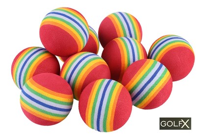 GOLFX Foam Practice Balls (10 Pack)
