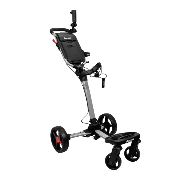 Axglo Flip and go Trundler - Silver / Red
