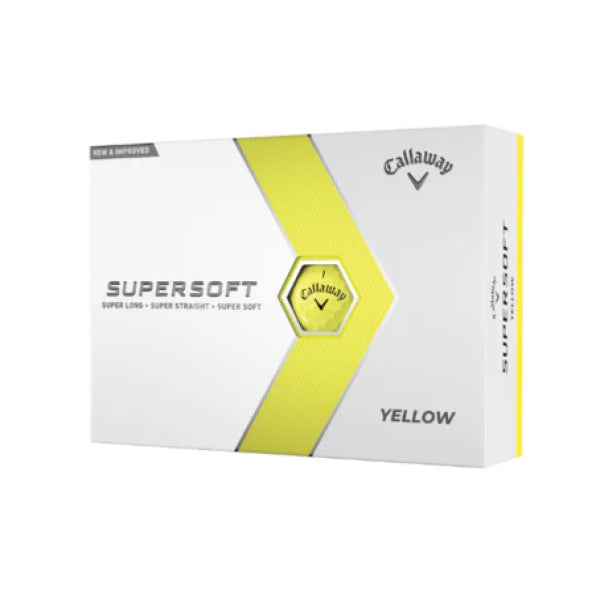 Callaway Supersoft Golf Ball - Yellow