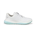 Ecco Womens LT1 BOA Golf Shoe - White / Blue