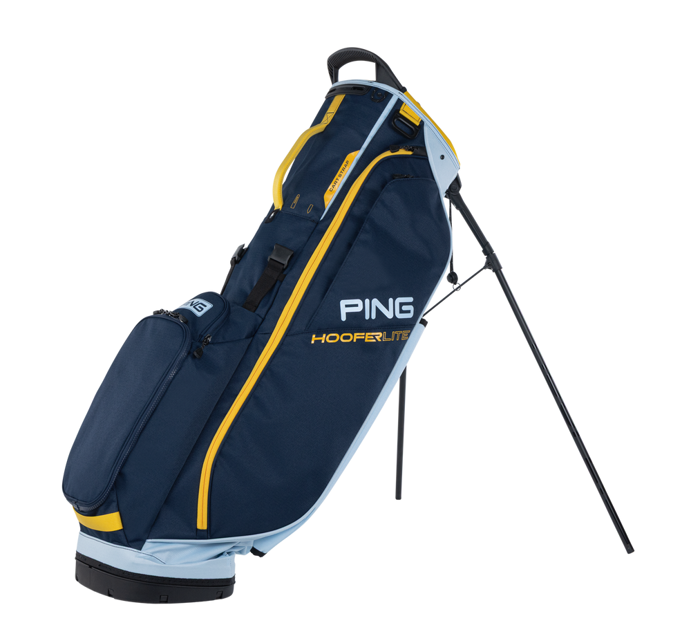 Ping Hoofer Lite Carry Bag - Navy Crystal Lemon