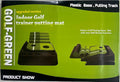 Indoor Putting Mat with Auto Ball Return Function
