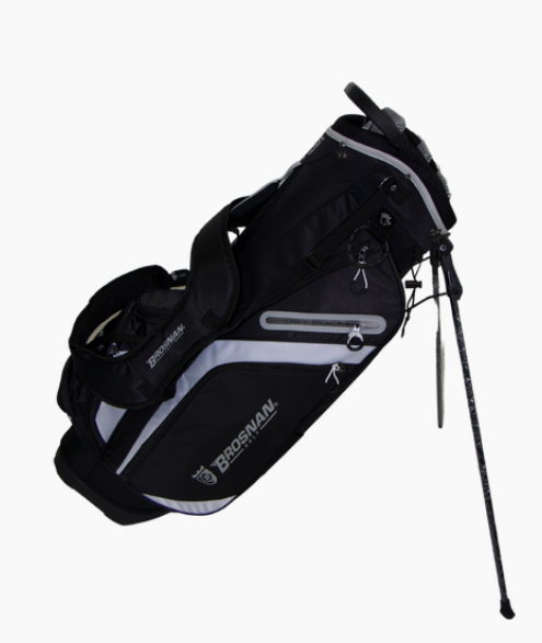 Brosnan Swagman V7 Stand Bag  - Black / White