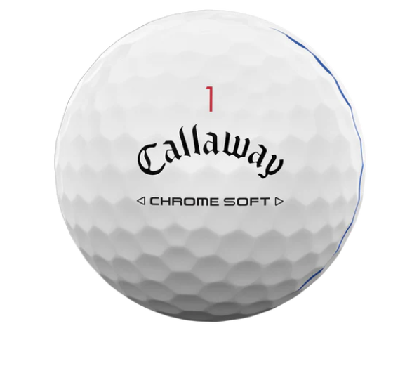 Callaway 2024 Chrome Soft Triple Track Golf Ball
