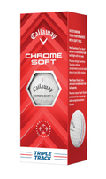 Callaway 2024 Chrome Soft Triple Track Golf Ball