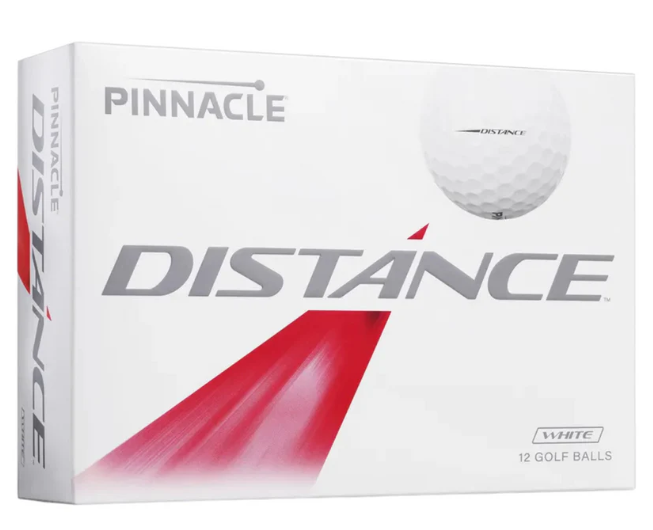 Pinnacle 2025 Distance Golf Balls  - White