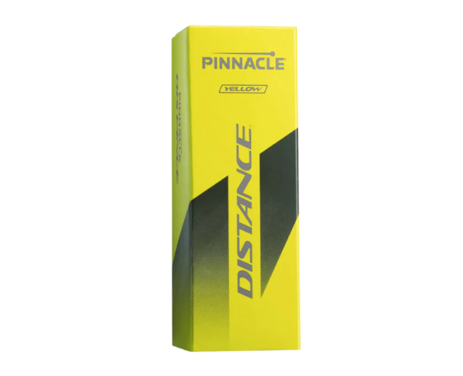 Pinnacle 2025 Distance Golf Balls  -  Yellow