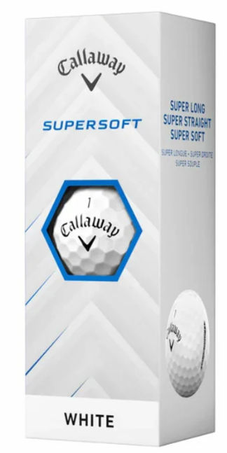 Callaway 2025 Supersoft Golf Balls- White