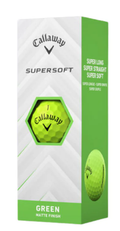 Callaway Supersoft Matte Golf Balls 2025  - Green