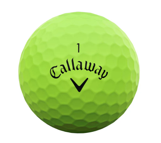 Callaway Supersoft Matte Golf Balls 2025  - Green