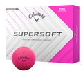 Callaway Supersoft Matte Golf Balls 2025  - Pink