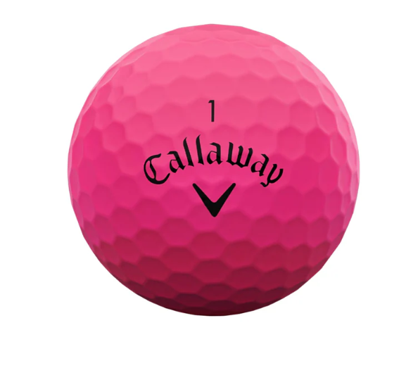 Callaway Supersoft Matte Golf Balls 2025  - Pink