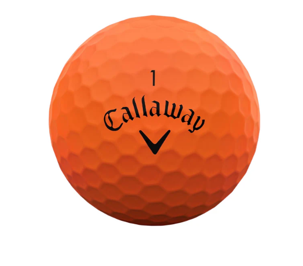 Callaway Supersoft Matte Golf Balls 2025  - Orange