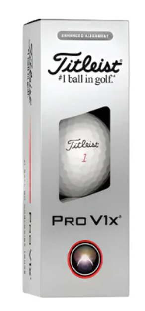 Titleist 2025 Pro V1x Enhanced Alignment