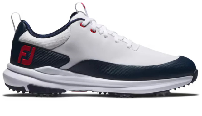 FootJoy Tour Rival Mens Golf Shoes - Bue / Red
