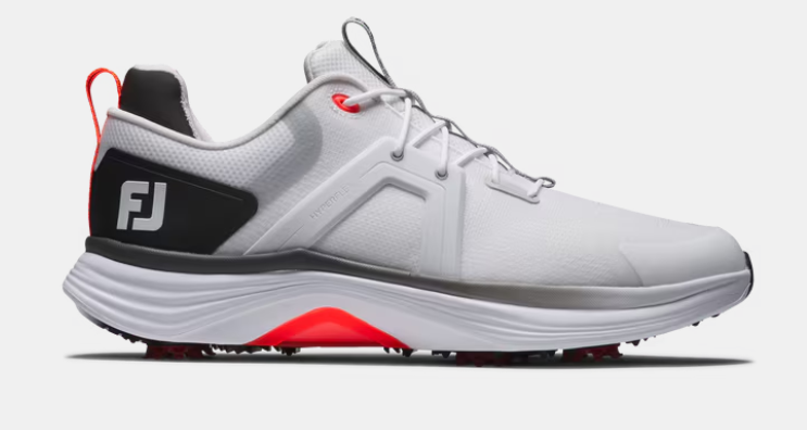 FootJoy Hyperflex Mens Golf Shoe - White / Black / Red