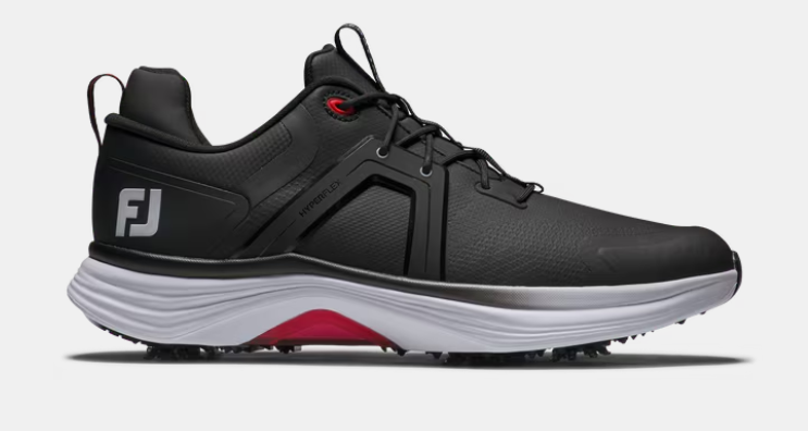 FootJoy Hyperflex Mens Golf Shoe - Black / White/ Red
