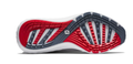 FootJoy Quantum Textile Mens Golf Shoe - White / Blue / Red