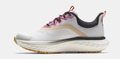 FootJoy Quantum Textile Womens Shoe - Lucent White / Hot Coral / Asphalt