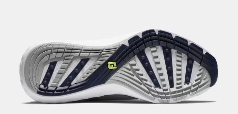 FootJoy Quantum Textile Mens Shoe - Grey White Blue